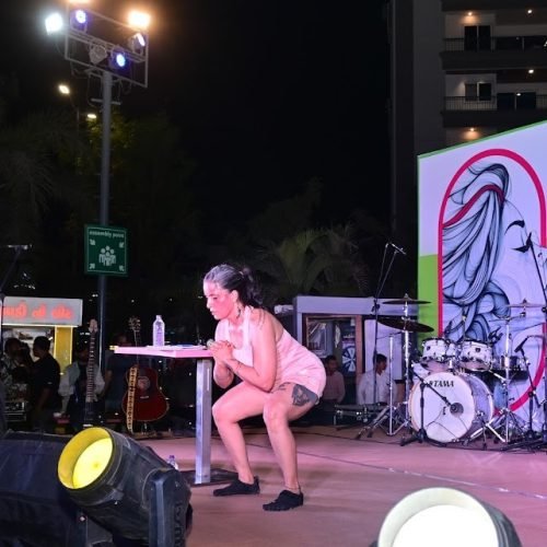 Youth strength showcase at SheVolution event